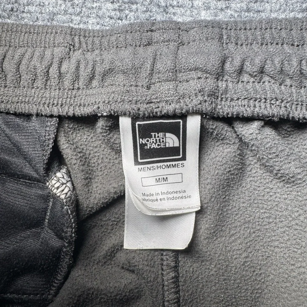 The North Face TKA 100 Fleece Pants Grey Size Men Medium Fit 30x30 Warm Cozy